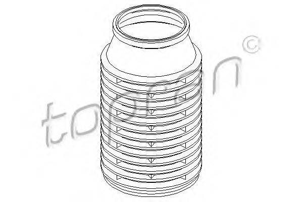Захисний ковпак / пильник, амортизатор TOPRAN 200 431