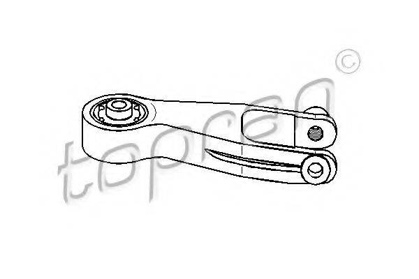Підвіска, ступінчаста коробка передач TOPRAN 206 154