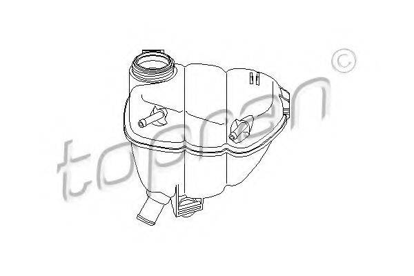 Компенсаційний бак, що охолоджує рідину TOPRAN 206 903