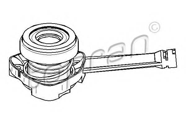 Центральний вимикач, система зчеплення TOPRAN 207 122