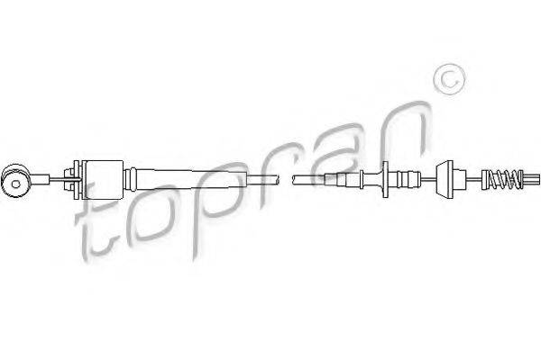 Тросик газу TOPRAN 302 775