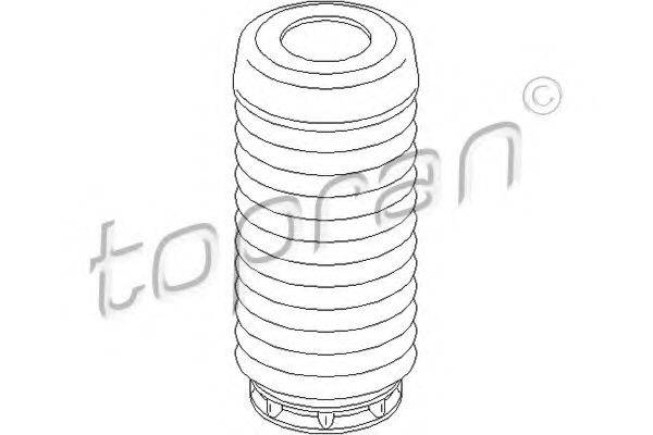 Захисний ковпак / пильник, амортизатор TOPRAN 302 209