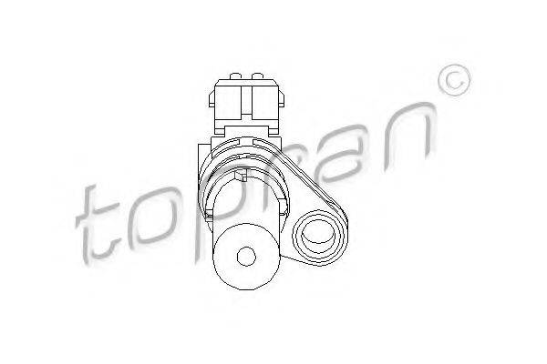 Датчик частоти обертання, керування двигуном TOPRAN 302 650
