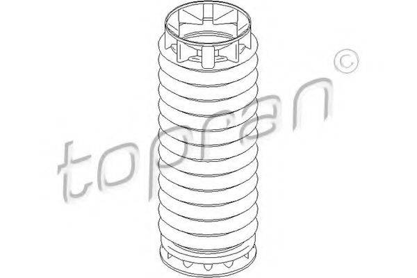 Захисний ковпак / пильник, амортизатор TOPRAN 722 479