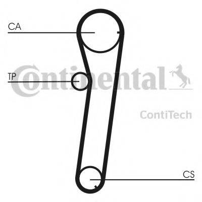 Ремінь ГРМ CONTITECH CT740