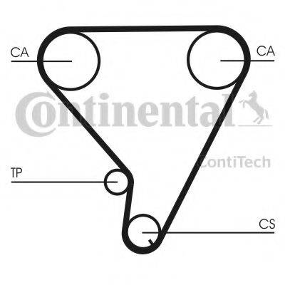 Ремінь ГРМ CONTITECH CT1033