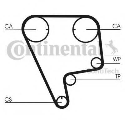 Ремінь ГРМ CONTITECH CT773