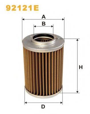 Гідрофільтр, автоматична коробка передач WIX FILTERS 92121E