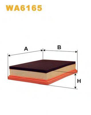 Повітряний фільтр WIX FILTERS WA6165