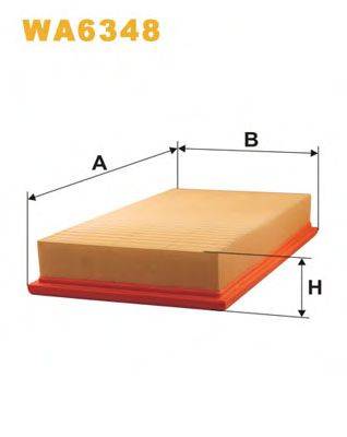 Повітряний фільтр WIX FILTERS WA6348