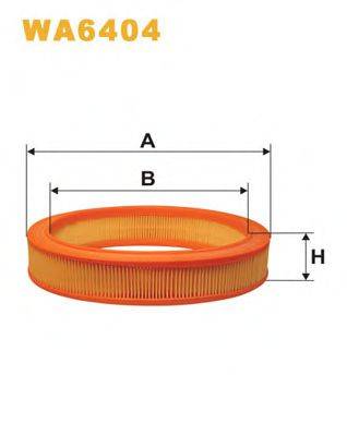 Повітряний фільтр WIX FILTERS WA6404