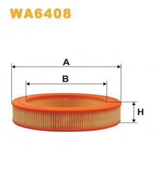 Повітряний фільтр WIX FILTERS WA6408