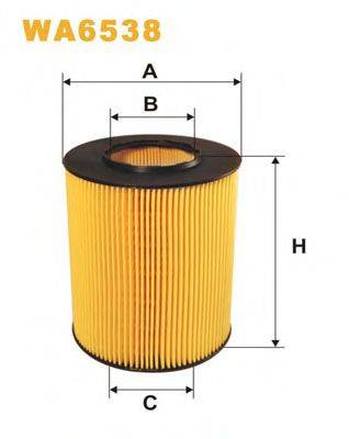 Повітряний фільтр WIX FILTERS WA6538