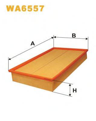 Повітряний фільтр WIX FILTERS WA6557