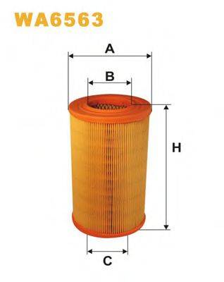 Повітряний фільтр WIX FILTERS WA6563