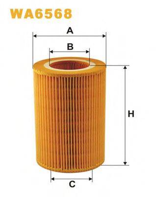 Повітряний фільтр WIX FILTERS WA6568