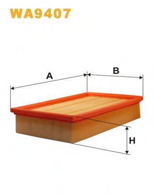 Повітряний фільтр WIX FILTERS WA9407