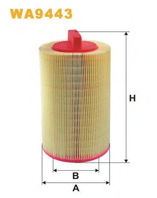 Повітряний фільтр WIX FILTERS WA9443