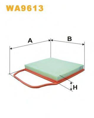 Повітряний фільтр WIX FILTERS WA9613