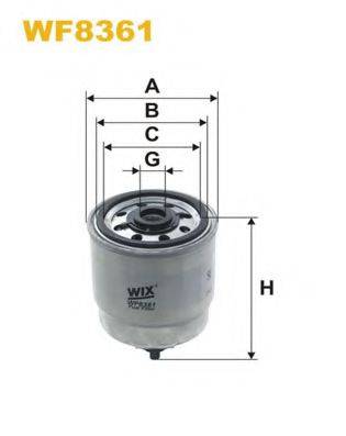 Паливний фільтр WIX FILTERS WF8361