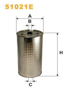 Масляний фільтр WIX FILTERS 51021E