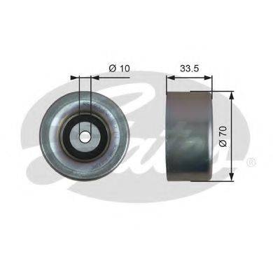 Паразитный / ведущий ролик, поликлиновой ремень GATES T36173