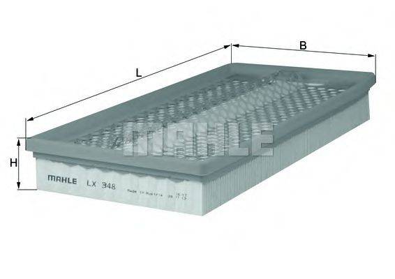 Воздушный фильтр KNECHT LX 348