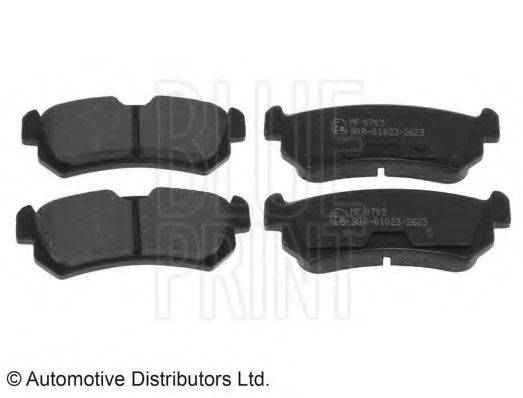 Комплект гальмівних колодок, дискове гальмо BLUE PRINT ADG04280