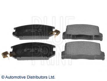 Комплект гальмівних колодок, дискове гальмо BLUE PRINT ADT34282