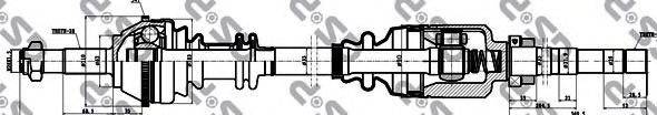 Приводний вал GSP 210104