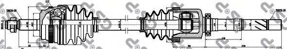 Приводний вал GSP 250059