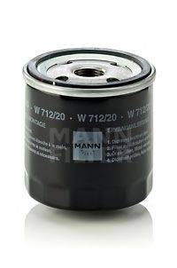 Масляний фільтр MANN-FILTER W 712/20