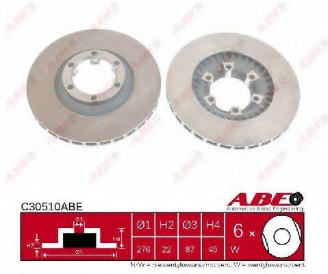 гальмівний диск ABE C30510ABE