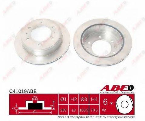 гальмівний диск ABE C41019ABE