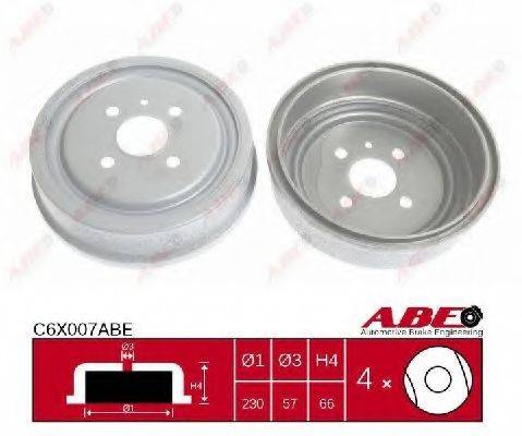 Гальмівний барабан ABE C6X007ABE