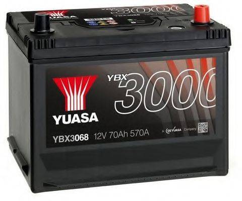 Стартерна акумуляторна батарея YUASA YBX3068