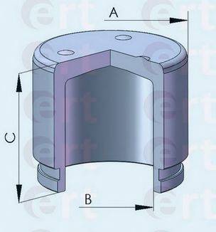 Поршень, корпус скоби гальма ERT 150778-C