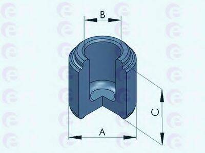 Поршень, корпус скоби гальма ERT 150791-C
