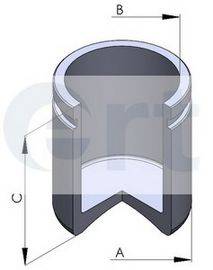 Поршень, корпус скоби гальма ERT 150558-C
