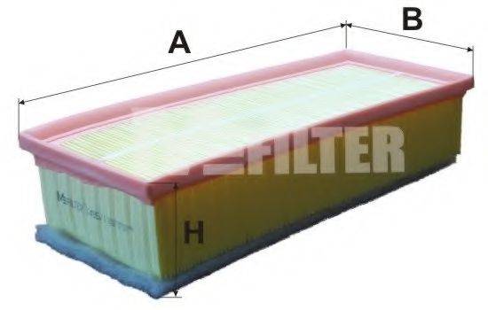 Повітряний фільтр MFILTER K 495/1