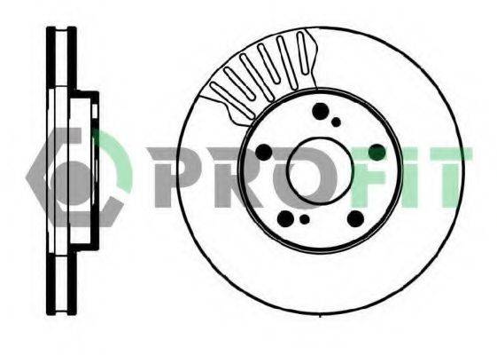 гальмівний диск PROFIT 5010-0501