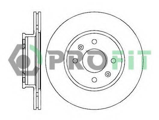 гальмівний диск PROFIT 5010-2016