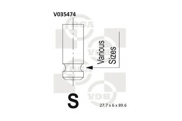 Впускний клапан BGA V035474