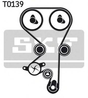 Водяний насос + комплект зубчастого ременя SKF VKMC 05228