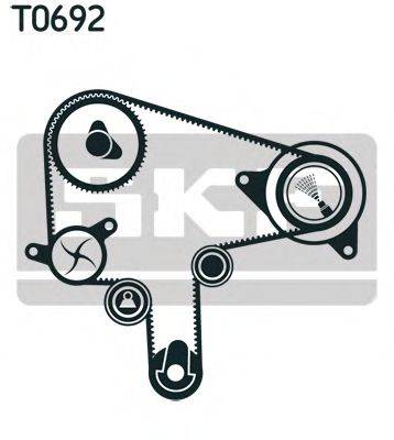 Комплект ременя ГРМ SKF VKMA 94920