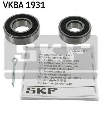 Комплект підшипника ступиці колеса SKF VKBA 1931