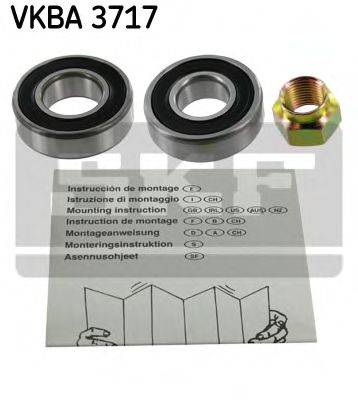 Комплект підшипника ступиці колеса SKF VKBA 3717