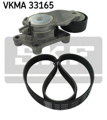 Полікліновий ремінний комплект SKF VKMA 33165