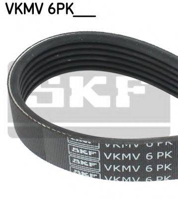Полікліновий ремінь SKF VKMV 6PK2074