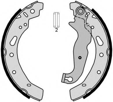 Комплект гальмівних колодок BREMBO S 24 540